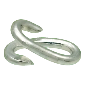Nødled galvaniseret 5 mm – kædeforbinder, nominel belastning 50 kg