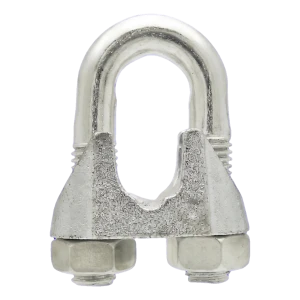 Wireklemme til stålwire galvaniseret 30 mm – svarende til DIN 741