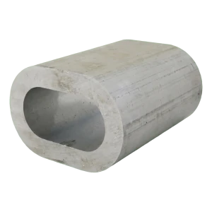 Wirelås i aluminium til stålwire 10 mm – EN 13411-3