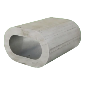 Wirelås i aluminium til stålwire 14 mm – EN 13411-3