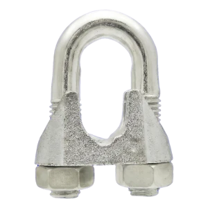 Wireklemme til stålwire, galvaniseret, 12–13 mm – svarer til DIN 741