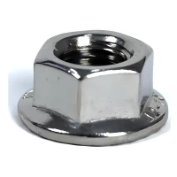 Flangemøtrik rustfri A2 DIN 6923 M8