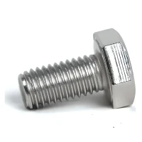 Sekskantskrue DIN 933 M10x25 mm rustfrit stål A2