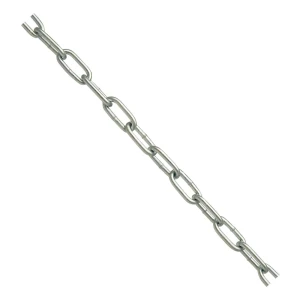 Teknisk galvaniseret kæde DIN 5685/A Ø12,0 mm – kort svejset led