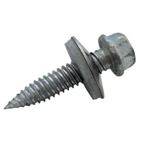 Bimetal rustfri pladeskrue 6,0×25 mm med underlagsskive – montering af PV og stålkonstruktioner