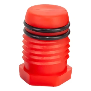 Tæthedsprøvningsprop til rør 25/26 mm rød