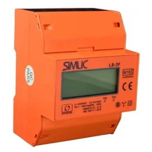Simtec 3-faset elmåler 100A