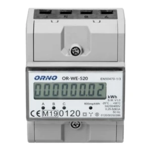 Orno Elektricitetsmåler 3-faset 80A MID