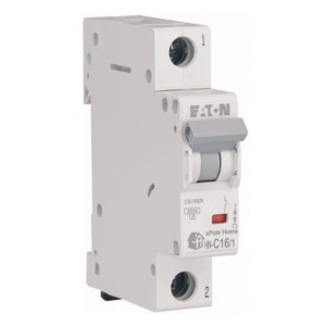 Eaton overstrømsafbryder C 16A 1P 6kA