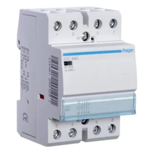 Hager Modulær kontaktor 230V AC 4NO 40A