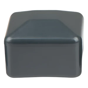 Stolpehat til hegnsstolpe 70×70 mm, antracit