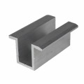 Mellemste Klemme H25 L50 med jordforbindelse PV-04-09