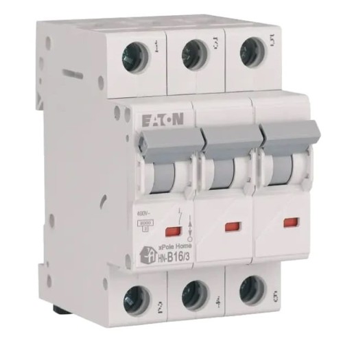 Overstrømsafbryder B 16A 3P 6kA HN-B16/3 xPole Home GPV-401-15