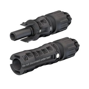 MC4 EVO2 Stikforbindelse Sæt Hun- og Hanstik 4-6mm² IP68 1500V DC