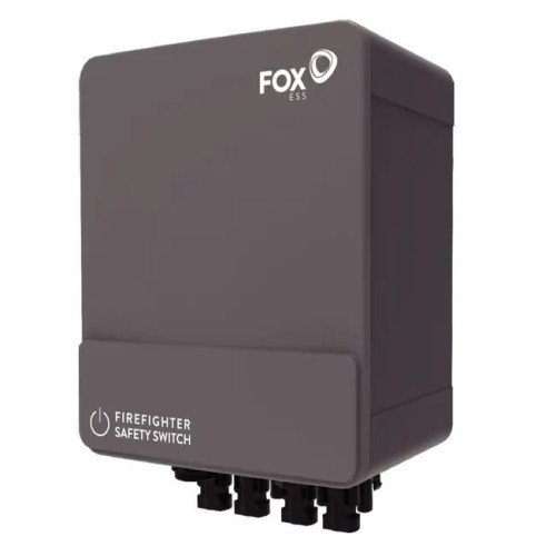 Brandstrømsafbryder til PV - S-Box, 2 stringers Fox GPV-408-01