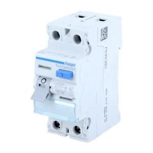 Hager fejlstrømsafbryder 2P 40A 30mA type AC