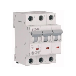 Eaton Overstrømsafbryder B 32A 3P 6kA
