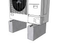 Ballastbase til varmepumpe PP550 - sæt med 2 stk. GPV-600-05 (3)