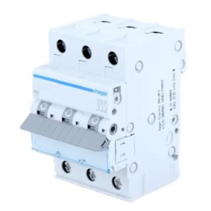 Overstrømsafbryder B 25A 3P 6kA MBN325E HAGER