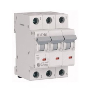 Eaton overstrømsafbryder C 20A 3P 6kA