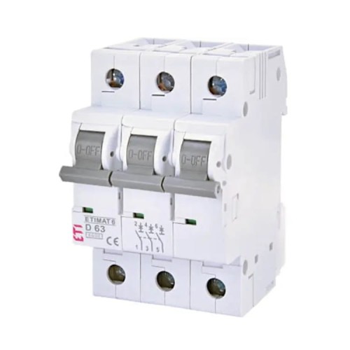 ETI Overstrømsafbryder C 20A 3P 6kA GPV-401-96