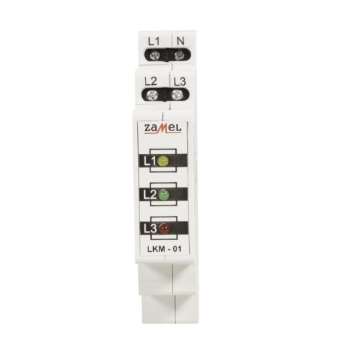 Zamel Control Lamp Led Power Supply Indicator 230V/400V GPV-401-105