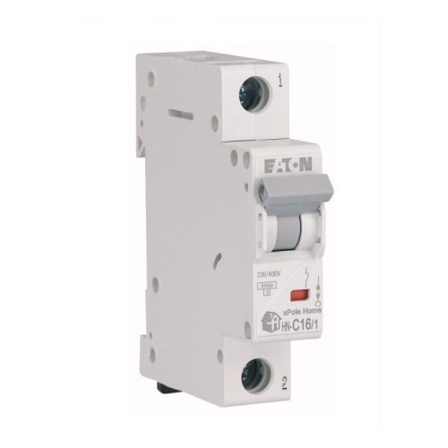 Eaton overstrømsafbryder C 16A 1P 6kA GPV-401-115