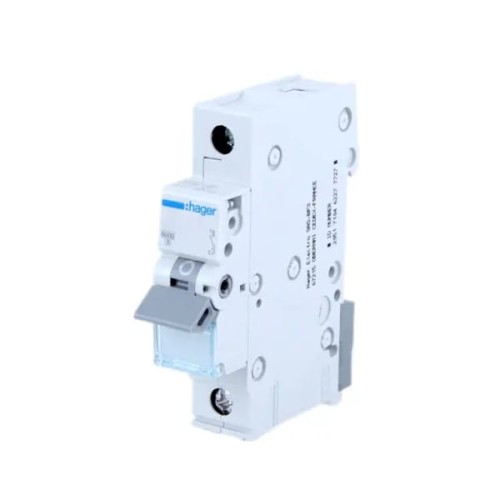 Hager overstrømsafbryder C 10A 1P 6kA GPV-401-116