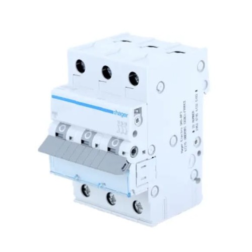 Hager overstrømsafbryder B 32A 3P 6kA GPV-401-119