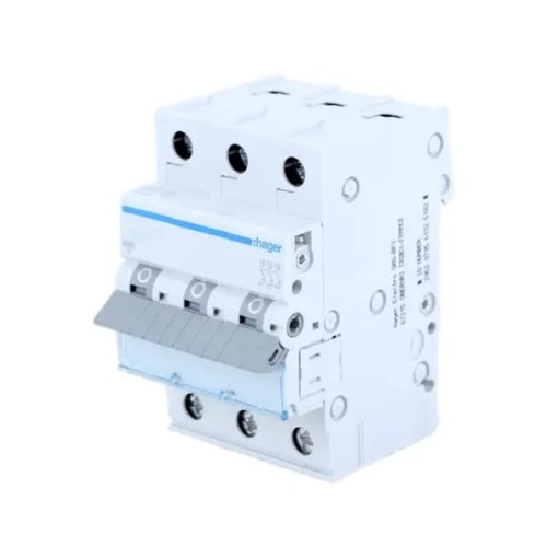 Hager overstrømsafbryder C 40A 3P 6kA GPV-401-128