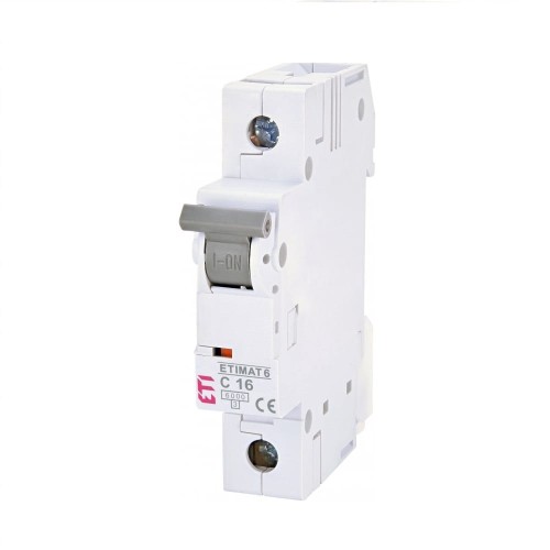 ETI-afbryder C 16A 1P 6kA GPV-401-147