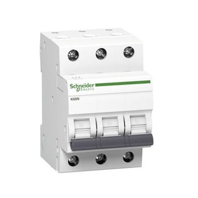 Schneider Electric overstrømsafbryder B 25A 3P 6kA Acti9 GPV-401-153