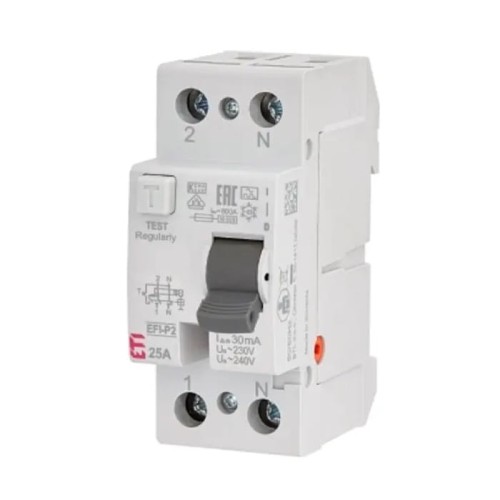 ETI fejlstrømsafbryder 2P 40A 30mA Type AC GPV-401-177
