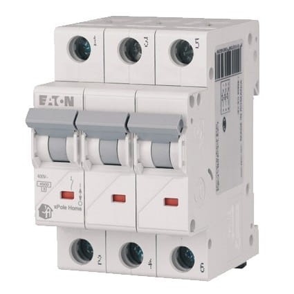 Eaton overstrømsafbryder C 40A 3P 6kA HN-C40/3 xPole Home GPV-401-213