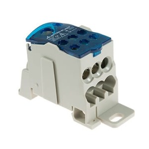 ELEKTRO-PLAST Afbryderblok 1-polet 125A TH35 blå UKK-125