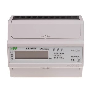 F&F FILIPOWSKI 3-faset elmåler 100A LE-03M