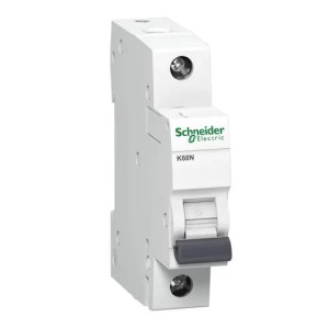 Schneider Electric 6kA overstrømsafbryder K60N-C10-1 Acti9