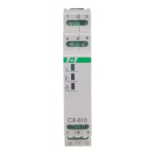 F&F Filipowski Modstandsrelæ CR-810DUO GPV-401-225