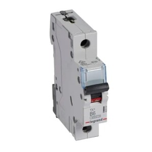 Legrand overstrømsafbryder B 6A 1P 6kA S 301 TX3