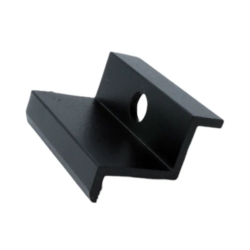Endeklemme H32 Aluminium 6060 Hul M8 malet PV-03-31