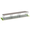 Solcellecarport VICA til 6 køretøjer Solcelleparkering 3x2 moduler GPV-105-06 (2)