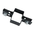 Mellemholder til hegnspaneler 40x60 antracit grafit GPV-700-01 (2)