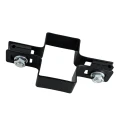 Mellemholder til hegnspaneler 40x60 sort GPV-700-02 (2)