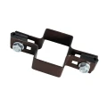 Mellemholder til hegnspaneler 40x60 brun GPV-700-05 (2)