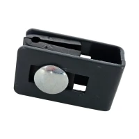 Universal klemme holder kobling til hegnspaneler antracit grafit