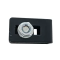 Universel klemme beslag samling til hegnspaneler i antracit grafit GPV-700-16 (2)