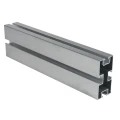 Aluminium Monteringsprofil 420cm 80x40 til Skrue med Sekskantet Hoved PV-01-24