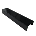 U-profil forbindelsesbeslag holder til sokkelelement 250x55 Sort GPV-700-42