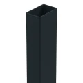 Hegnstolpe 60x40x1,2 mm, længde 2,4 m, RAL 9005 GPV-700-72 (2)