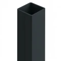 Hegnsstolpe 80x80x2 mm, længde 2,4 m, antracitgrå GPV-700-73 (2)